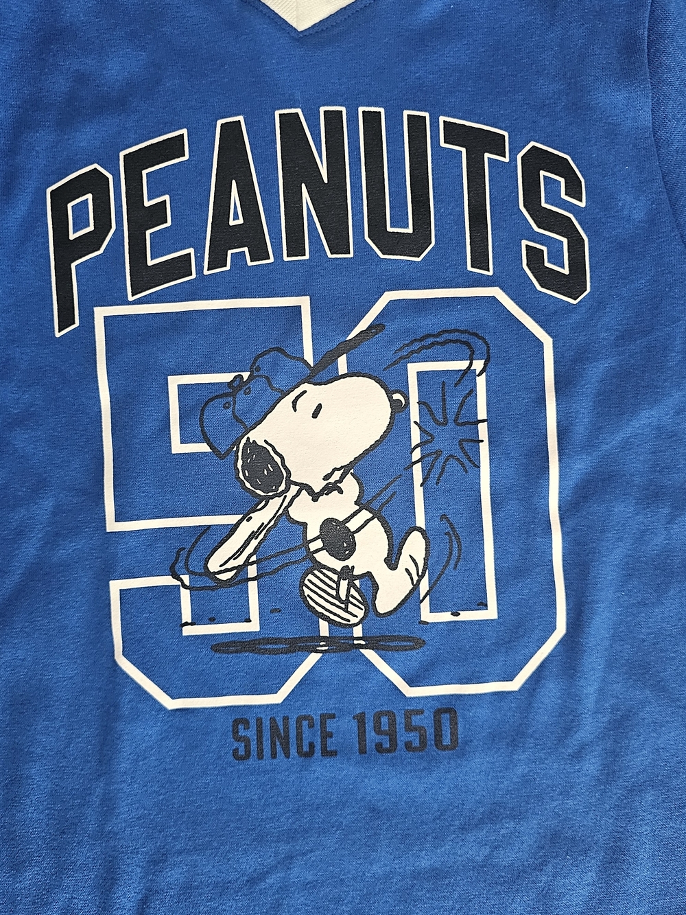 Peanuts Snoopy Women's Baseball Graphic Tee - Picture 2 of 5
